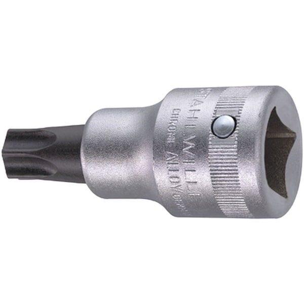 20 mm (3/4") Screwdriver socket SizeT100 TORX Size22, 1 mm L.80 mm